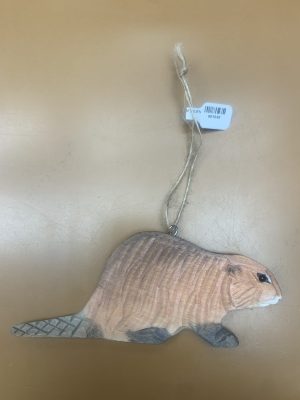 Wooden Ornament - Beaver
