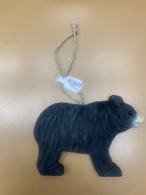 Wooden Ornament - Black Bear