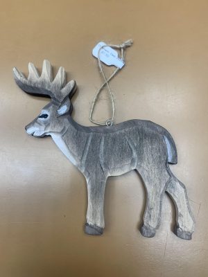 Ornament Deer - Wooden