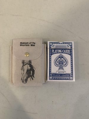 Museum of the Mountain Man Playing Cards with Embossing