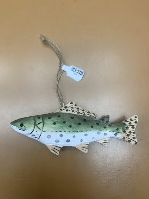 Ornament - Trout Wooden