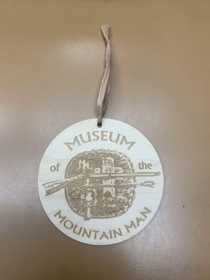 Museum of the Mountain Man Ornament - Wooden