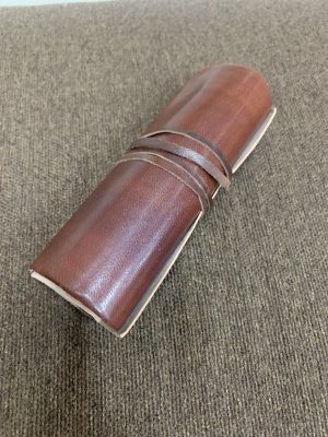 Vintage Rolled Leather Journal