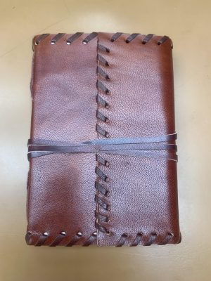 Hand Laced Leather Journal