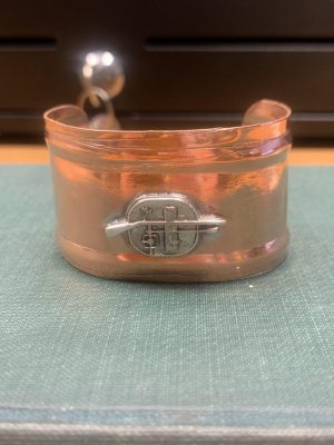 Copper Cuff with Museum Logo - Small